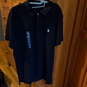 U.S. Polo Assn. Classic Black Polo Shirt